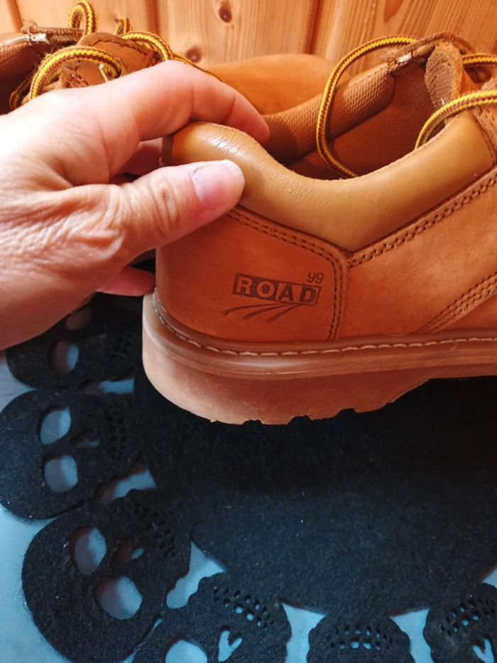 Chaussures homme moutarde Road99 pointure 41 - photo numéro 6