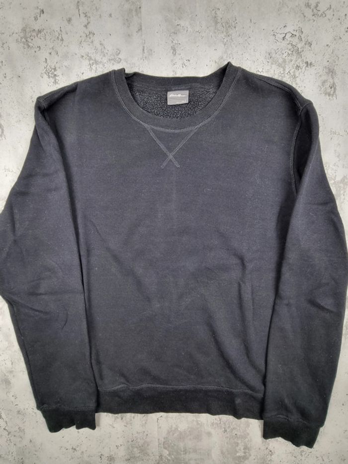 Sweat Eddie Bauer noir – Taille L Homme (mesures en photos) - photo numéro 3
