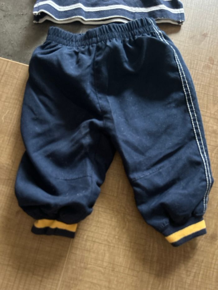 Ensemble pantalon et t-shirt manches longues bébé taille 3 mois - photo numéro 2