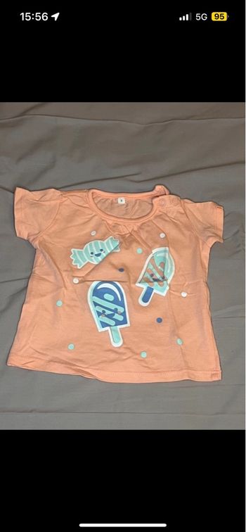 Tee shirt 3Mois fille 