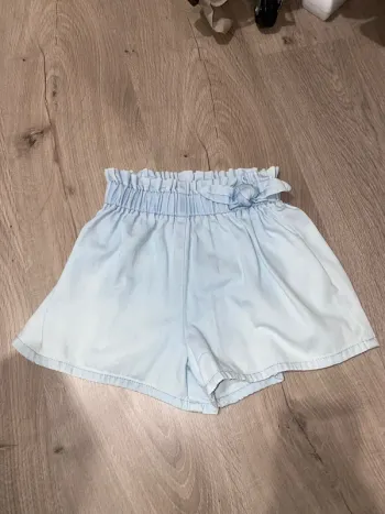 Short large jean