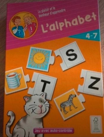 Jeu alphabet 