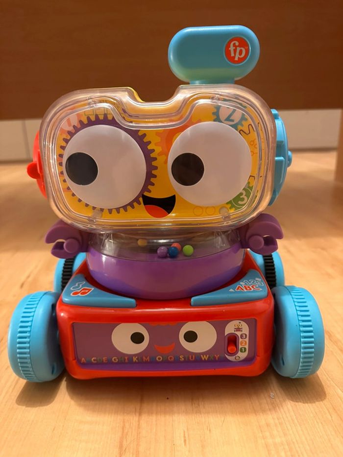 Jo le petit robot 4 en 1 Fisher Price - dès 6 mois