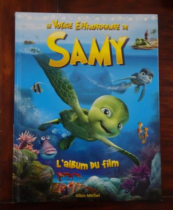 Livre enfant le voyage extraordinaire de SAMY – l’album du film
