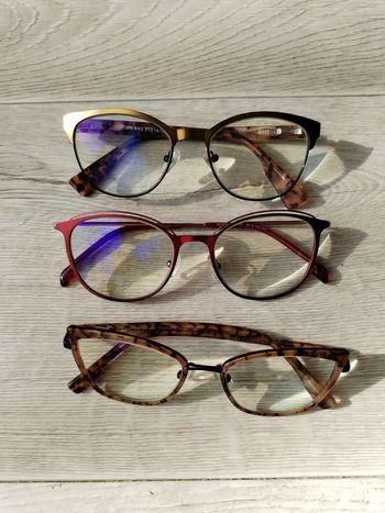 Lot de 3 montures de lunettes