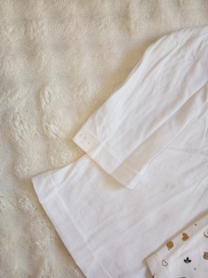 Lot 2 Tshirt ML fille 5/6ans 🌼🤎 - photo numéro 5