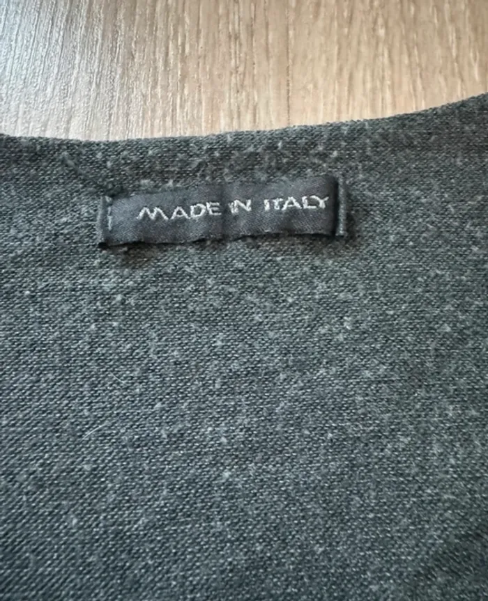 T-shirt manches longues gris - photo numéro 5
