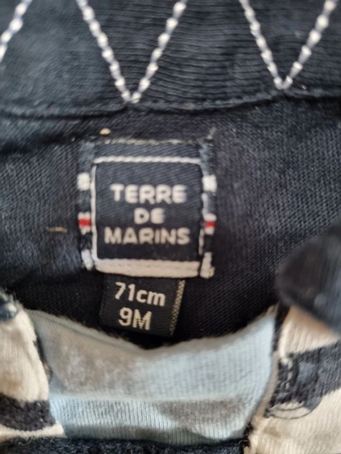 Haut manche longue terre de marins 9 mois - photo numéro 4