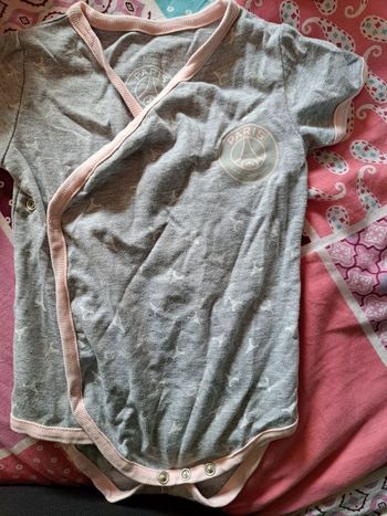 Body PSG bébé fille 12 mois
