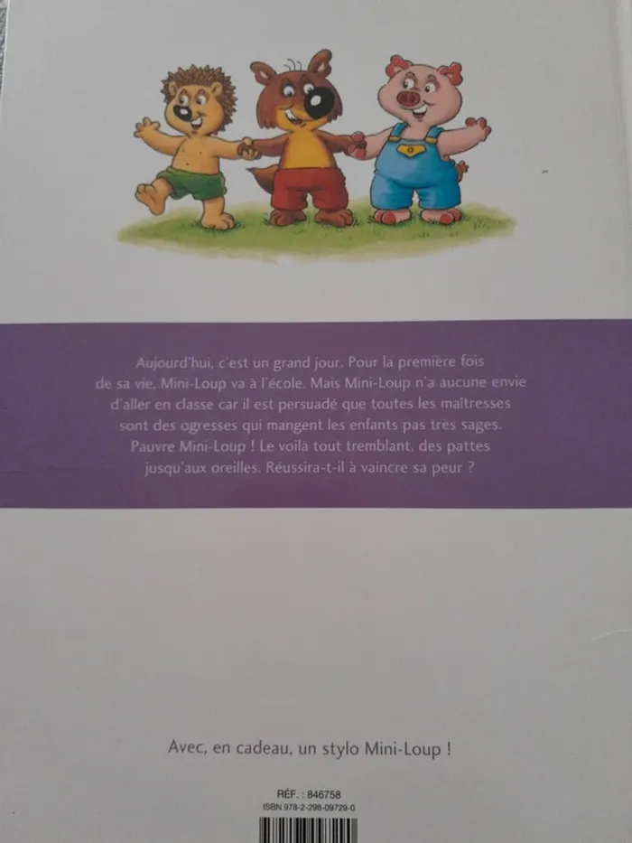 Mini loup va à l'école - photo numéro 2