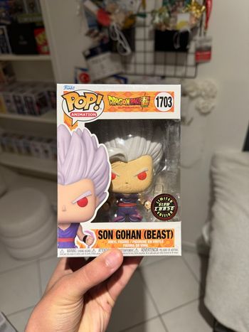 Funko Pop Son Gohan ( Beast ) Glow Chase 1703 - Dragon Ball Super Hero