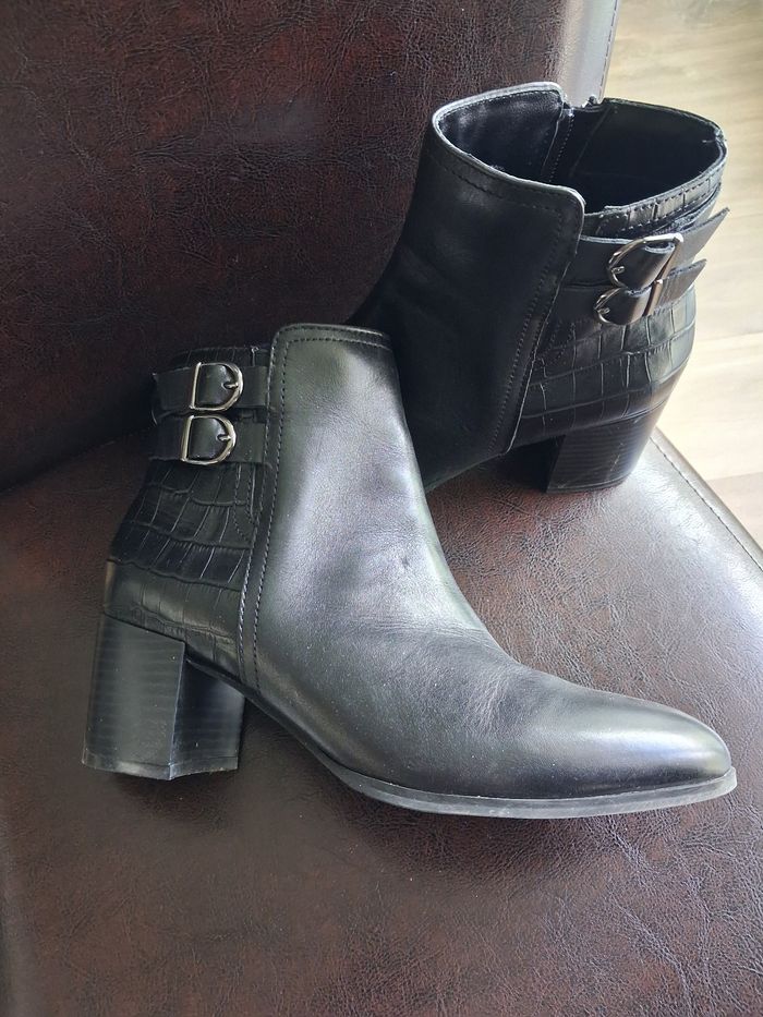 Boots couleur noire
