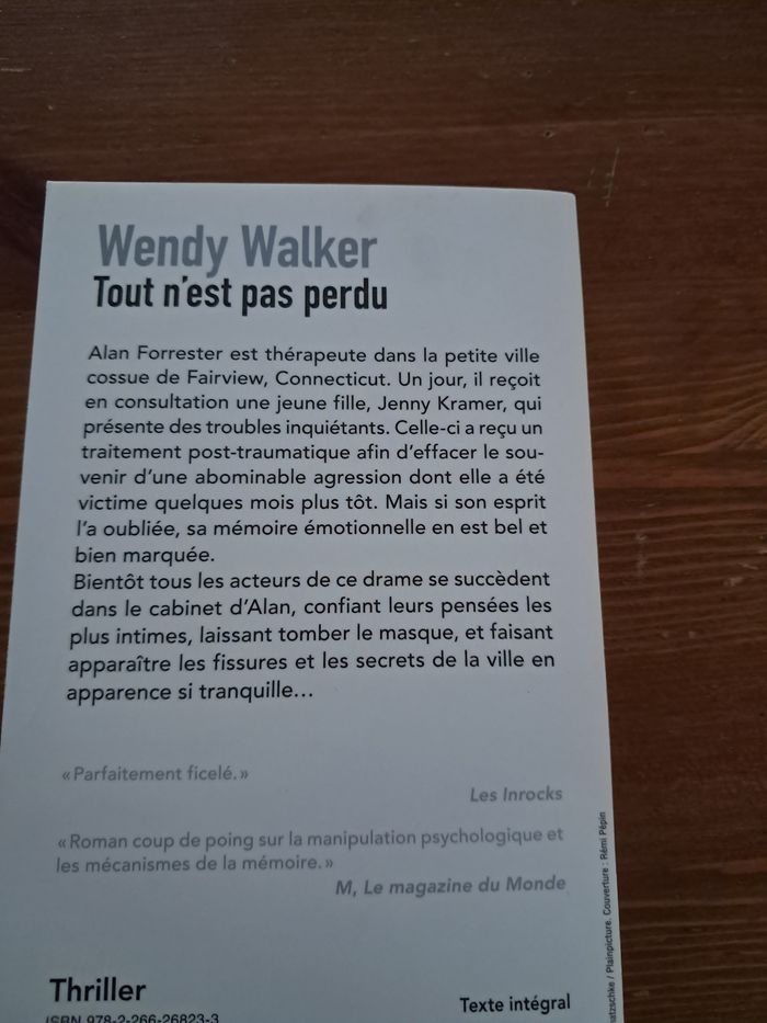 Livre thriller - photo numéro 2