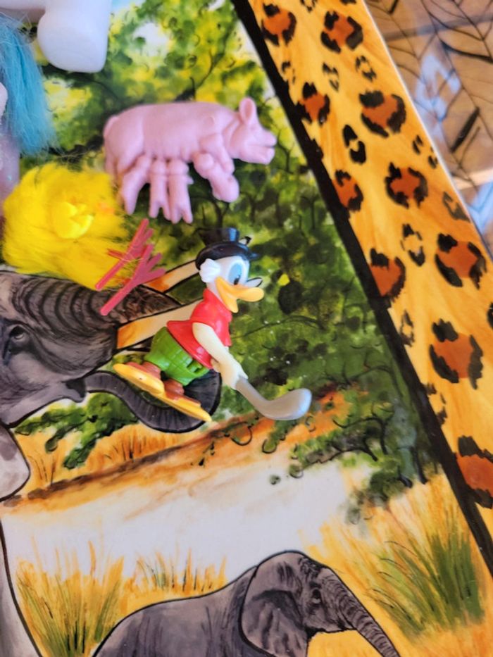 Gros lot figurine jouet dont cheval disney monsier dora picsou - photo numéro 6