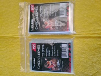 Pochettes sleeve pour cartes Pokémon , YuGiOh et autre