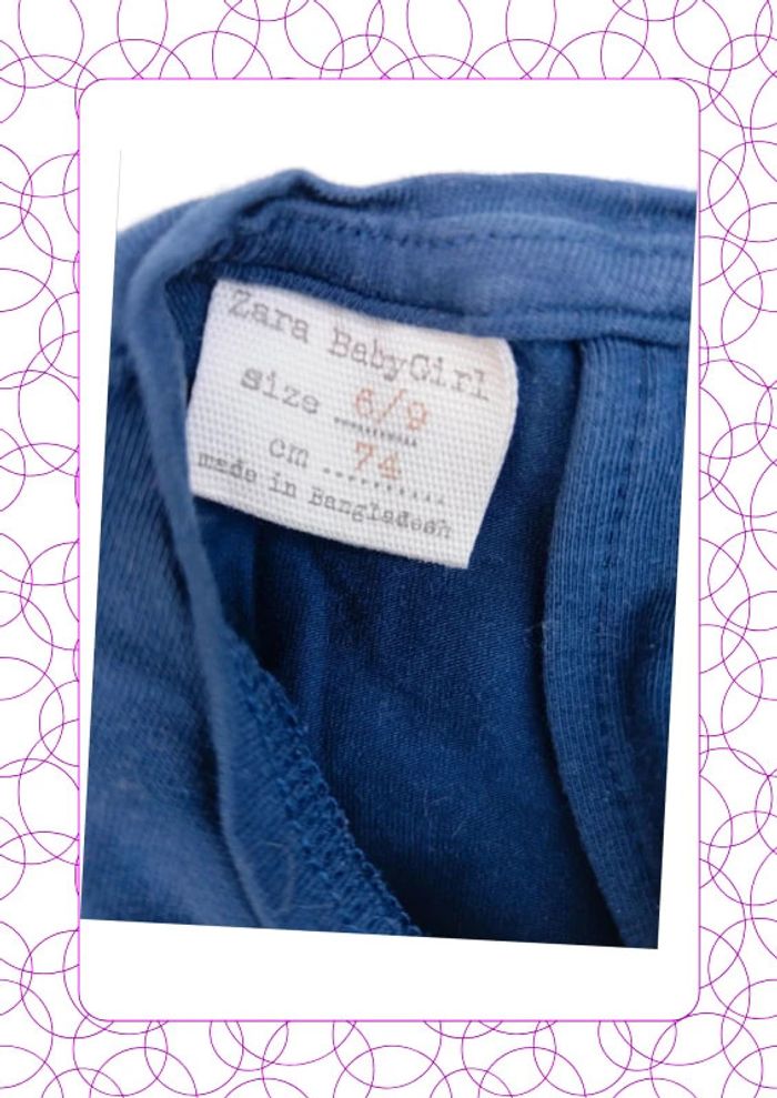 Tee shirt 12 mois Zara baby - photo numéro 2