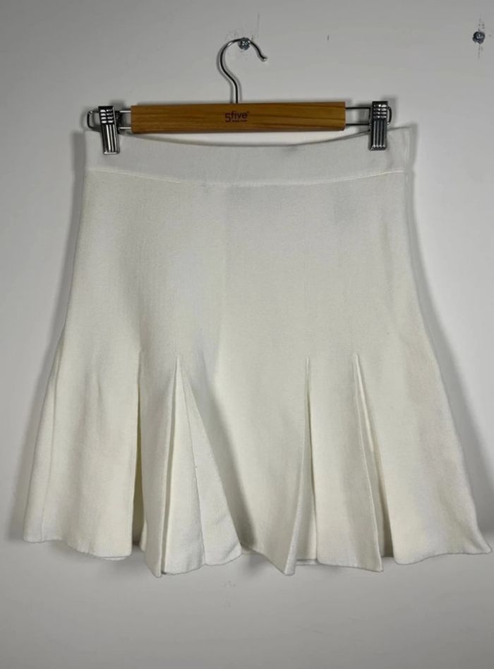 Jupe patineuse/de tennis blanche Zara - photo numéro 2
