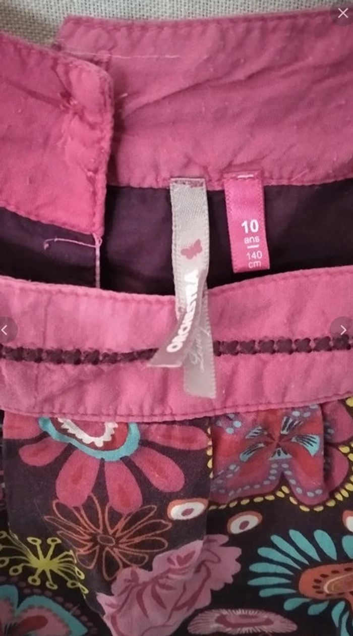 Robe fushia orchestra 10 ans - photo numéro 3