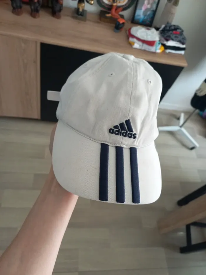 Casquette blanche adidas
