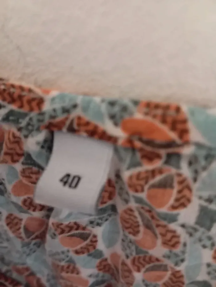 Blouse légère à motifs, en taille L/40 - photo numéro 2