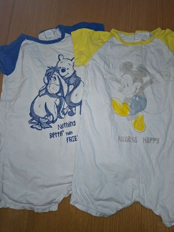 2 combishorts disney