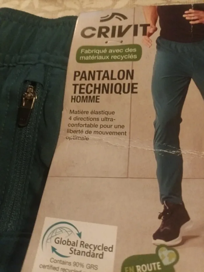 Pantalon technique homme taille L - photo numéro 3