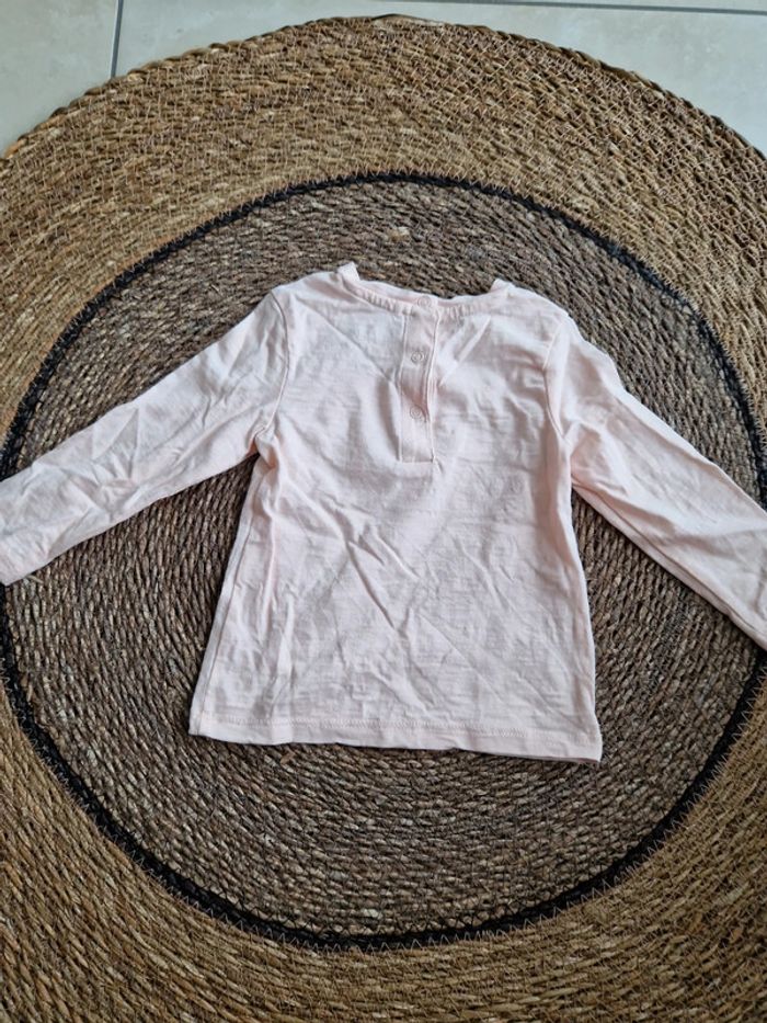 Joli tee-shirt manches longues Orchestra fille 12 mois - photo numéro 2