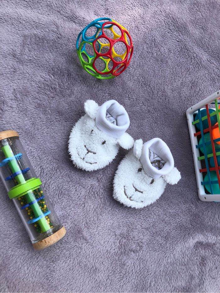 Chaussons souples en tissu - Taille Unique - Orchestra