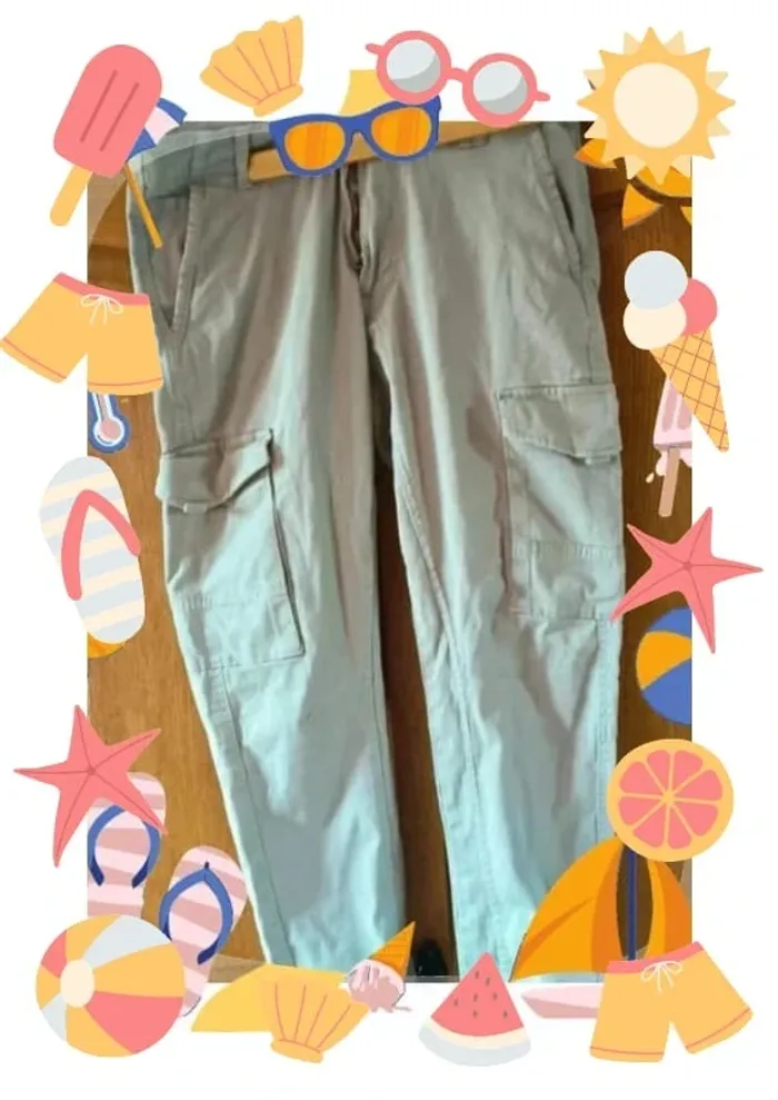 Pantalon cargo homme Jack and Jones organic