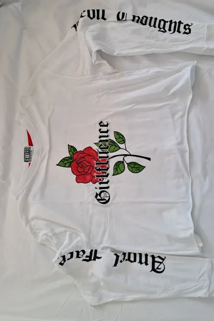 T-shirt manche longue / T-shirt motif / T-shirt - photo numéro 2