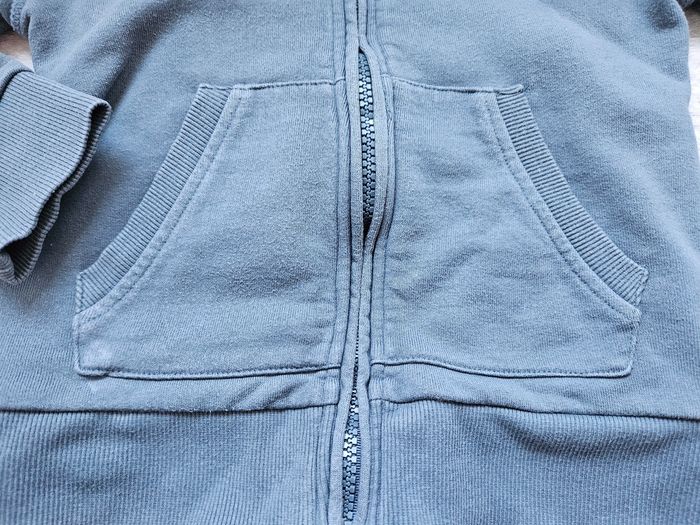 Sweat zippé à capuche bleu Tape à l'oeil 5 ans - photo numéro 2