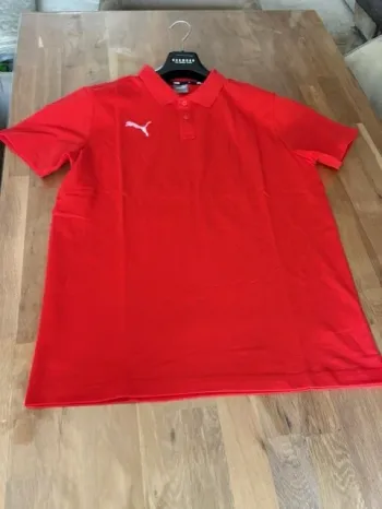 polo homme puma rouge taille L