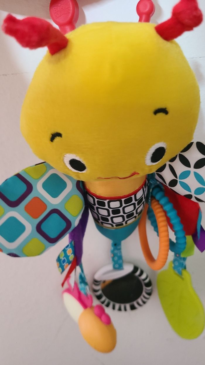 Hochet peluche abeille BRIGHT STARTS - photo numéro 2