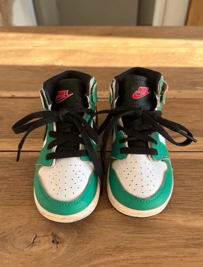 Jordan 1 Rétro High Lucky vertes - photo numéro 2