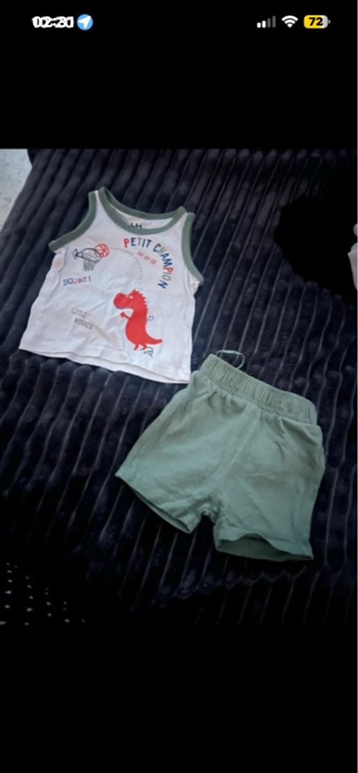 Ensemble bébé garçon 3 mois