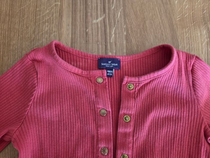 Gilet rouge Sergent Major - photo numéro 2