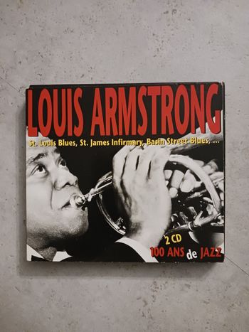 coffret de 2 CD Louis Armstrong 100 ans de jazz