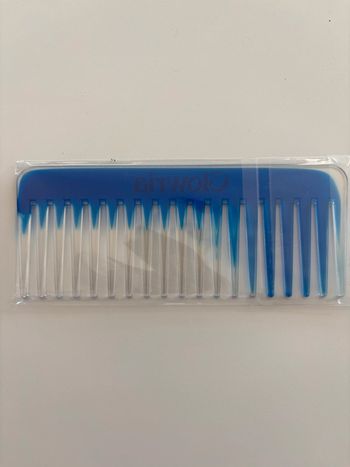 Peigne Glowria bleu neuf sous plastique