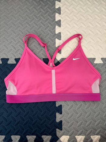 Brassière de sport Nike indy rose