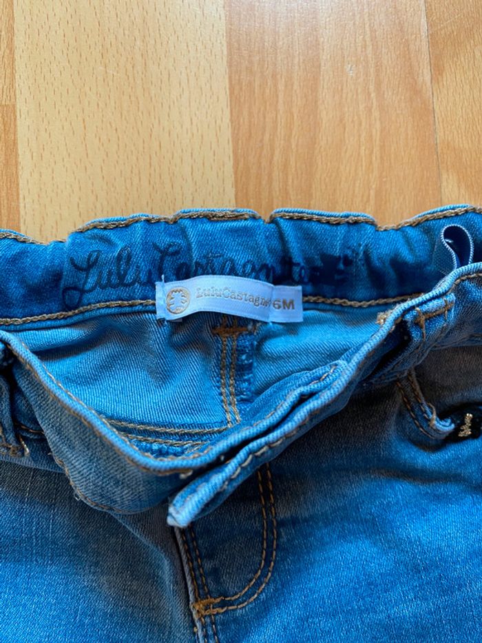 Jeans bande rouge Lulu Castagnette - photo numéro 3
