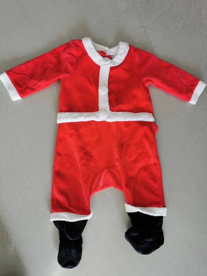 Grenouillere père Noël 12 mois