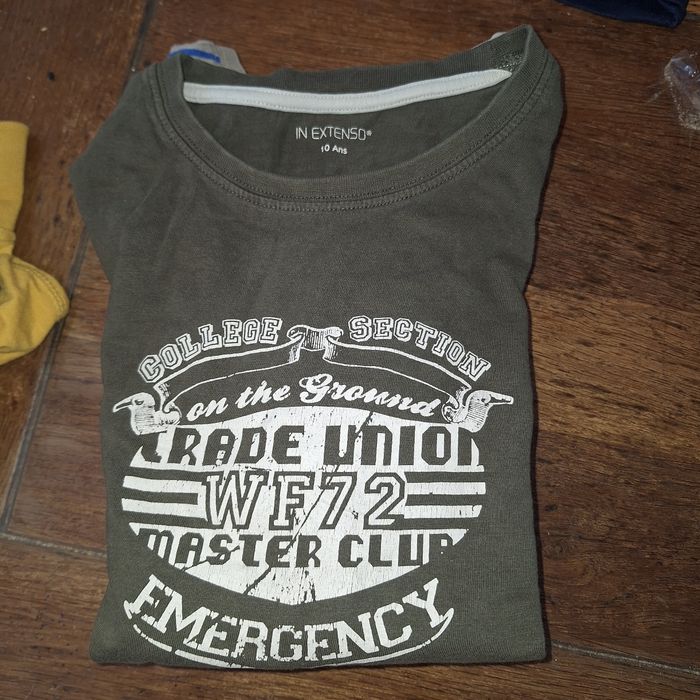 Lot de 7 tee-shirt manches longues 10 ans - photo numéro 3