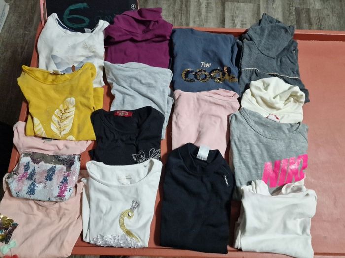 Lot vêtement 6 ans fille hivers - photo numéro 3