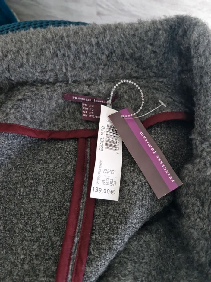 Veste mi saison princesse tam-tam taille 3 - photo numéro 6