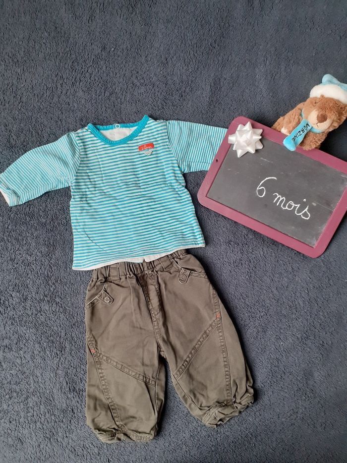 Ensemble garçon 6 mois