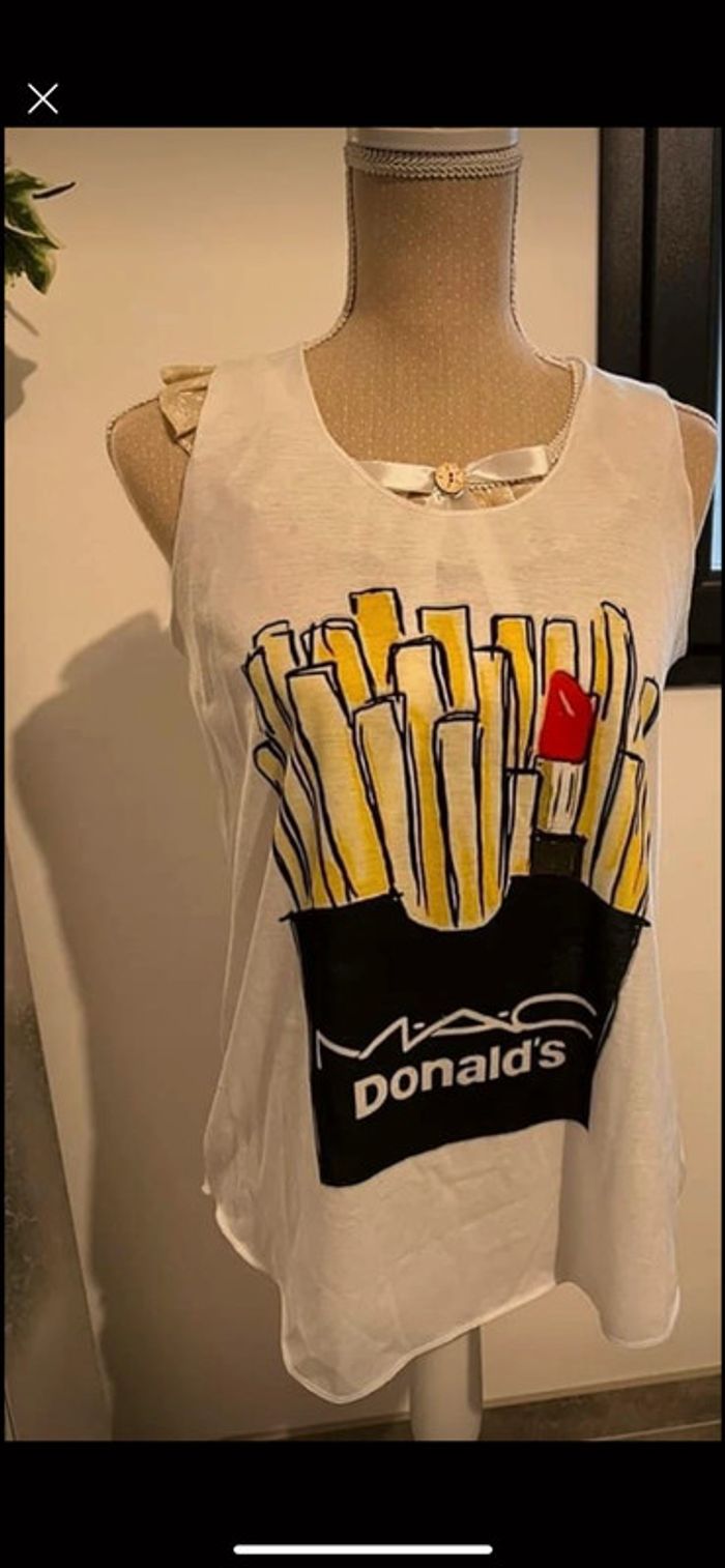 T-shirt débardeur Taille unique Femme - photo numéro 2