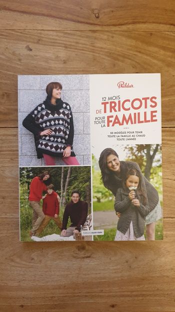 Neuf livre DIY Phildar sur le tricot avec patrons