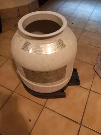 Cuve de pompe a sable