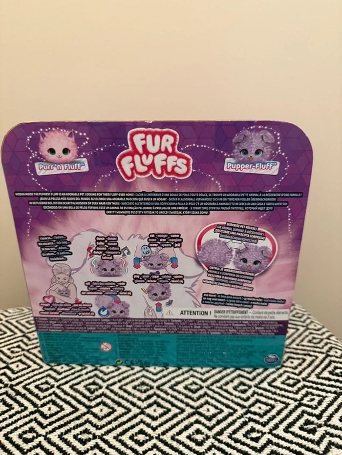 Spin Master - FurFluffs Peluche interactive Chiot Violet - photo numéro 2