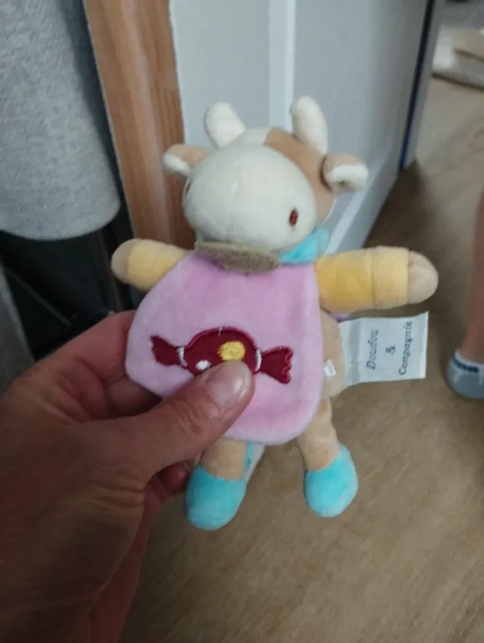 Accessoires vache à accrocher doudou et compagnie - photo numéro 2